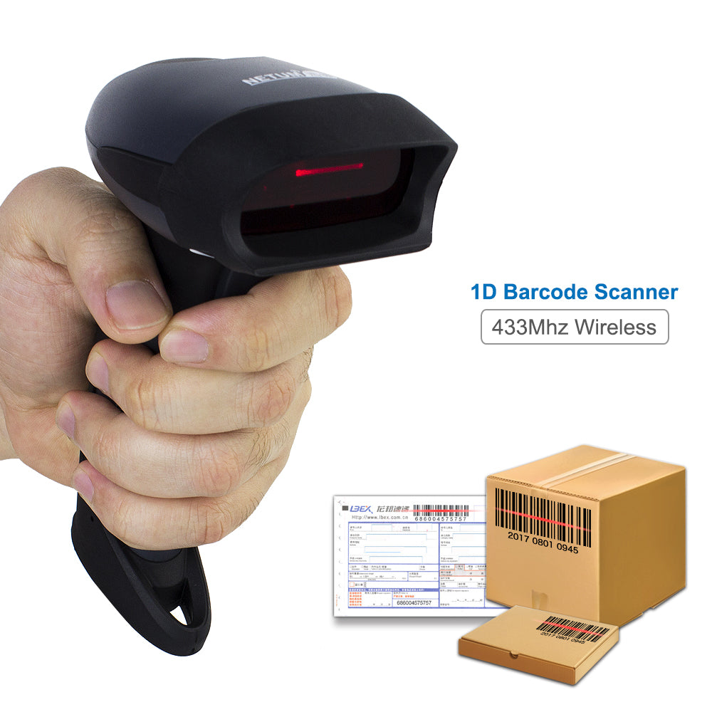 NETUM NT‑M2 Wireless 1D Laser Barcode Scanner