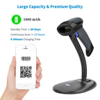 NETUM NT‑M8 2.4G Wireless 2D Barcode Scanner