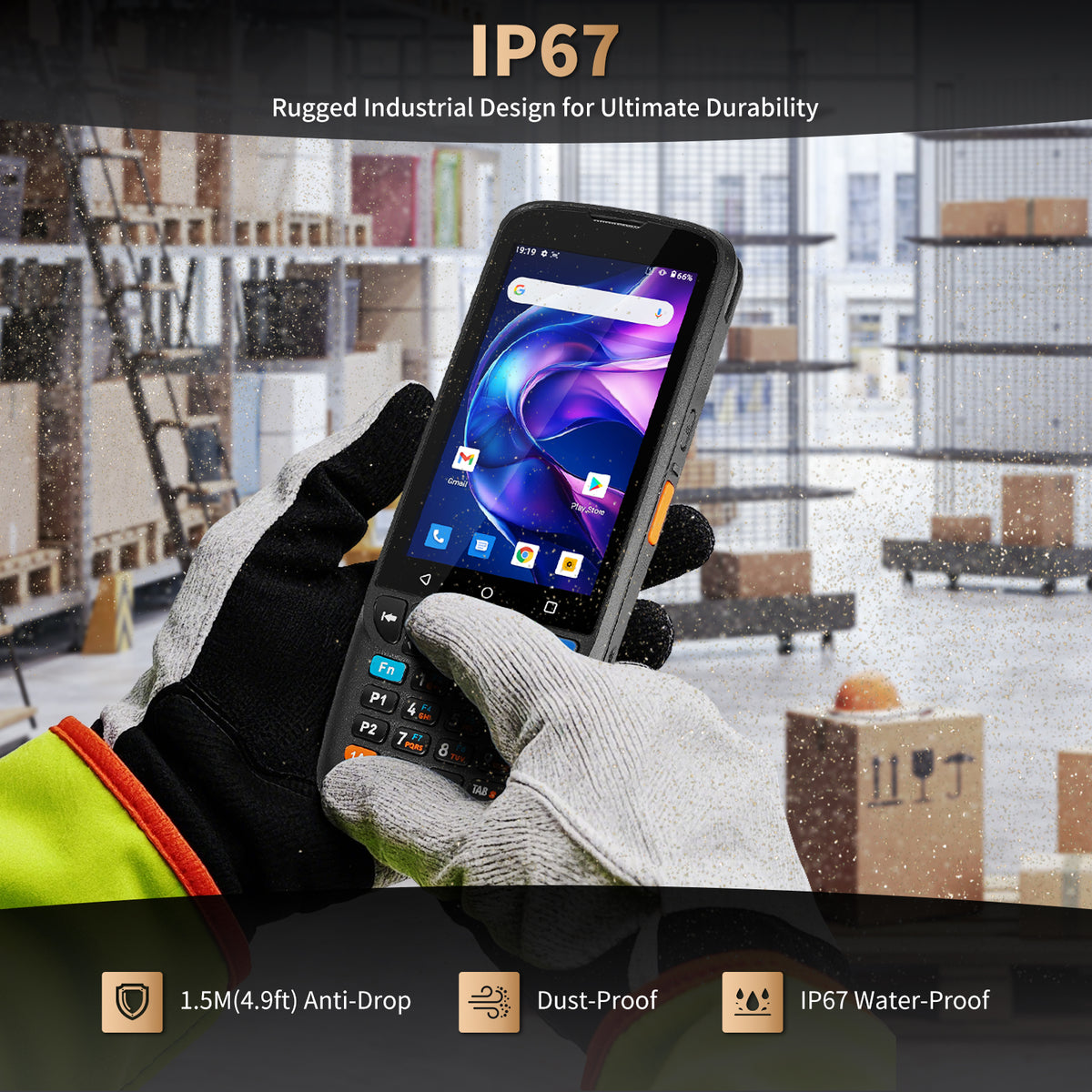 NETUM Q500 Rugged Android 11 PDA Mobile Computer